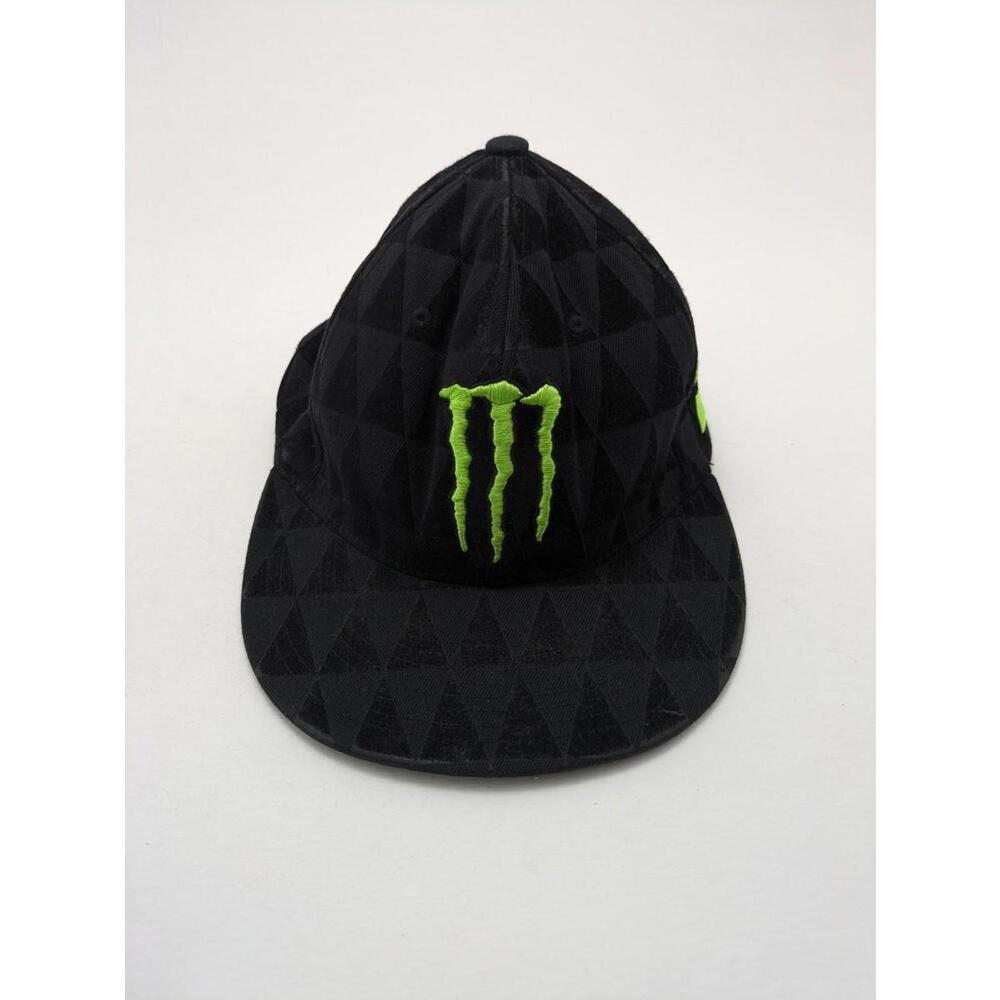 Youth One Industries Monster Energy Black Exclusive Promo Hat Velvet Triangles